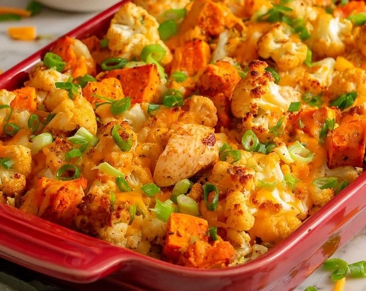 Simple Honey Mustard Chicken and Sweet Potatoes - thegirlskitchen