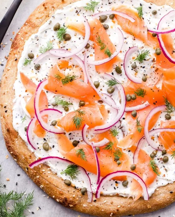 Smoked Salmon Pizza