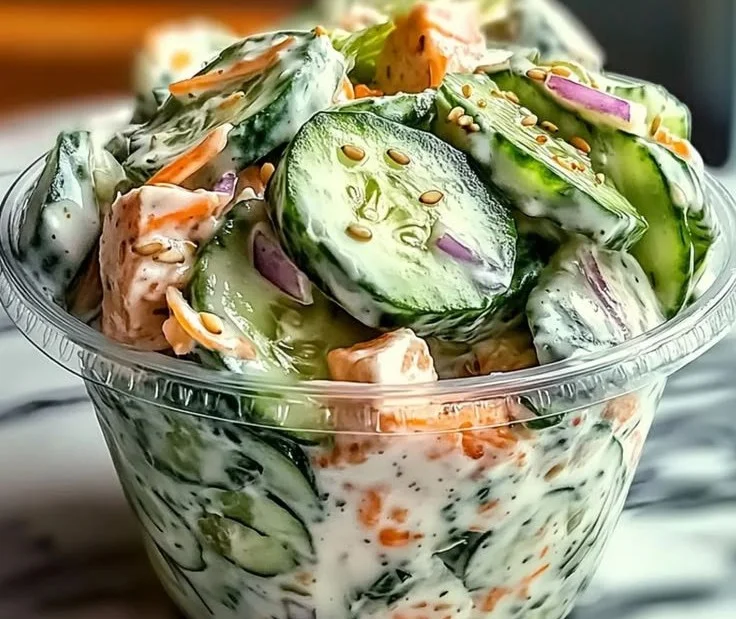 Sushi Cucumber Salad