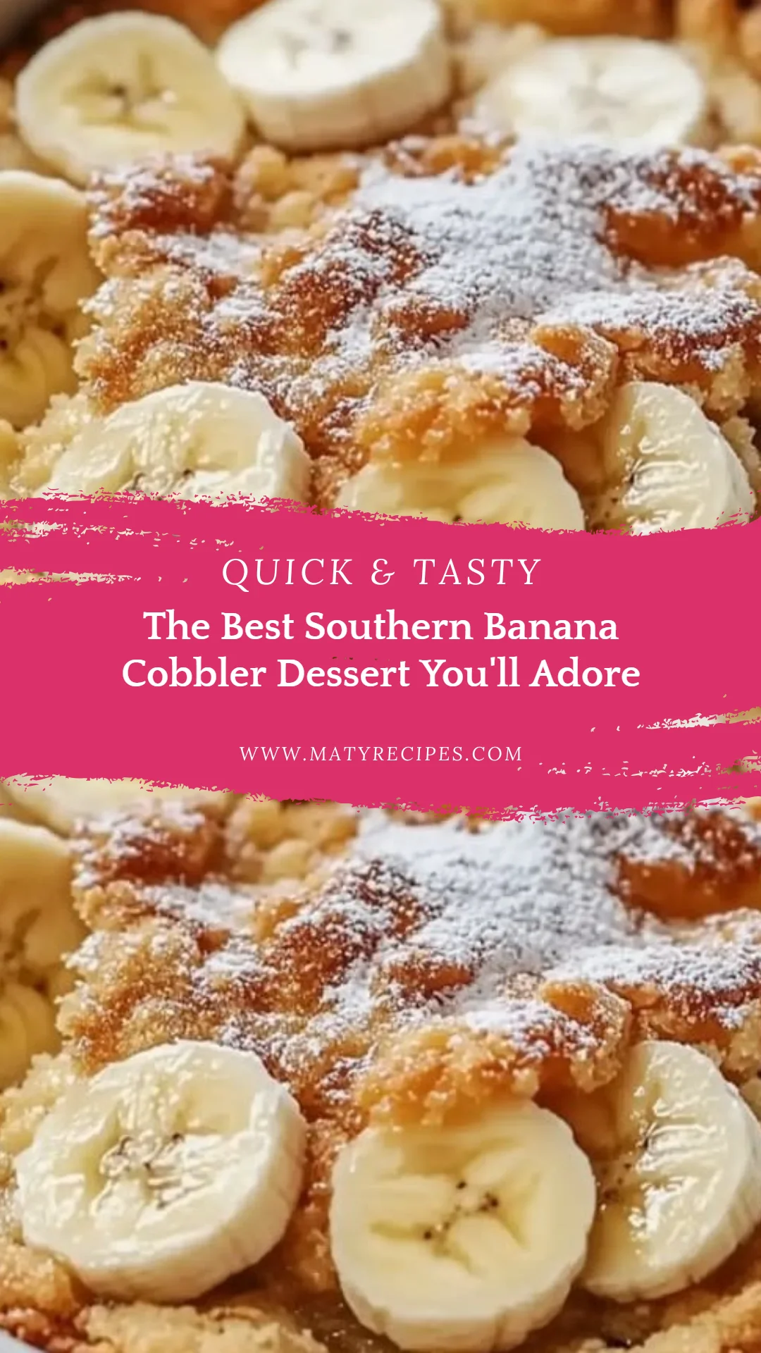 The Best Southern Banana Cobbler Dessert You'll Adore