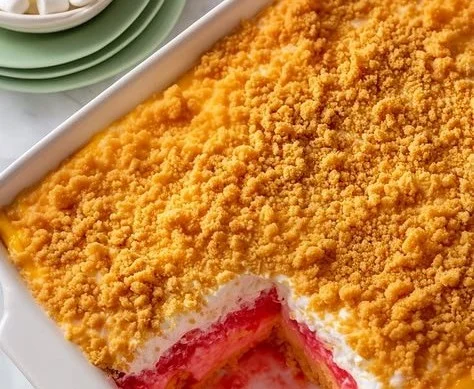 Vanilla No Bake Rhubarb Bars