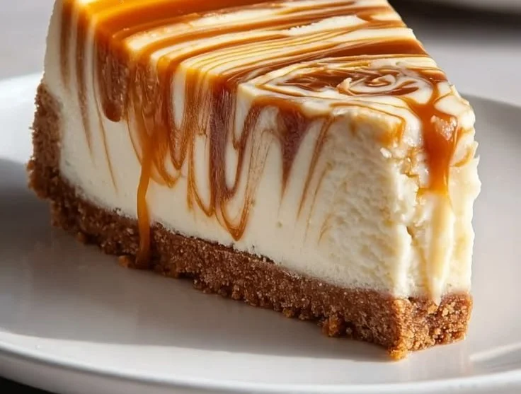 Caramel Swirl Cheesecake: Master the art of perfect slices
