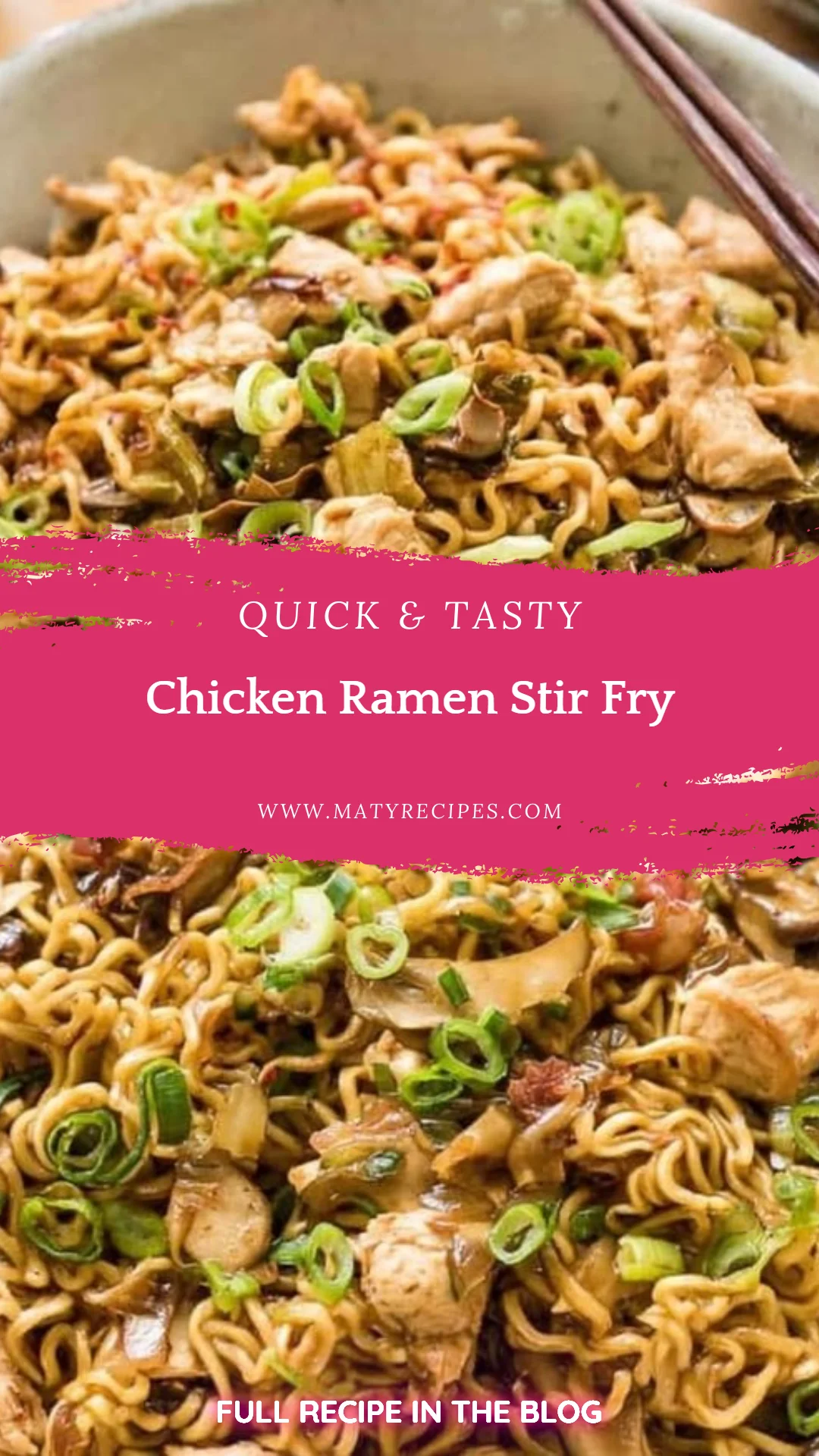Chicken Ramen Stir Fry