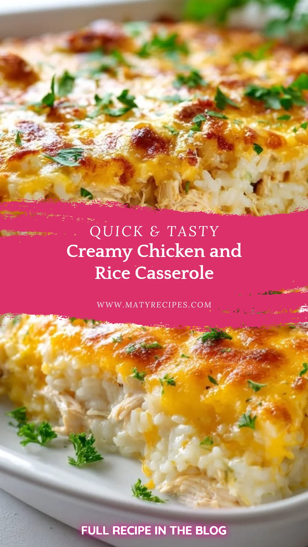 Creamy Chicken and Rice Casserole
