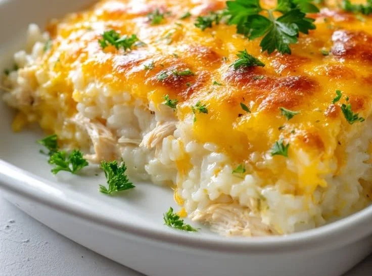 Creamy Chicken and Rice Casserole
