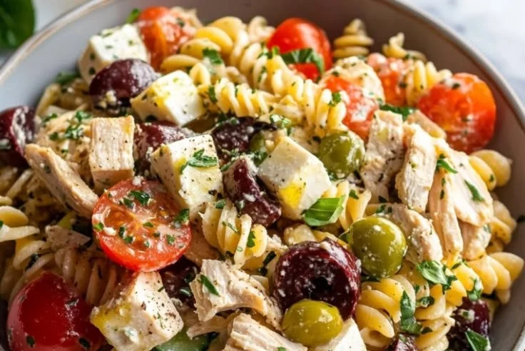 Greek Chicken Pasta Master This Fresh Salad Recipe