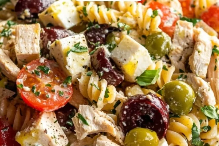 Greek Chicken Pasta Master This Fresh Salad Recipe