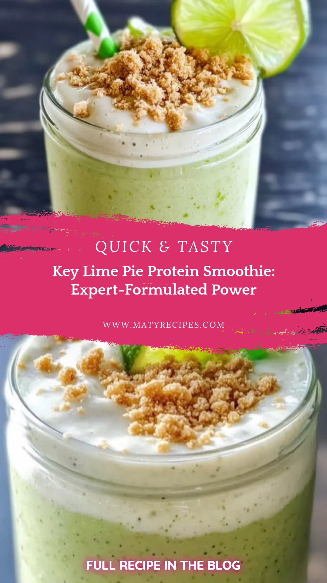 Key Lime Pie Protein Smoothie: Expert-Formulated Power