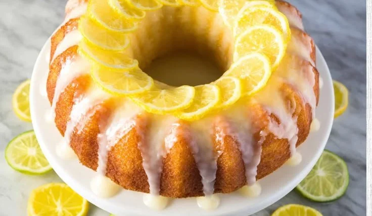 Lemon 7 Up Cake – Best Moist Citrus Bundt Cake Easy Recipe