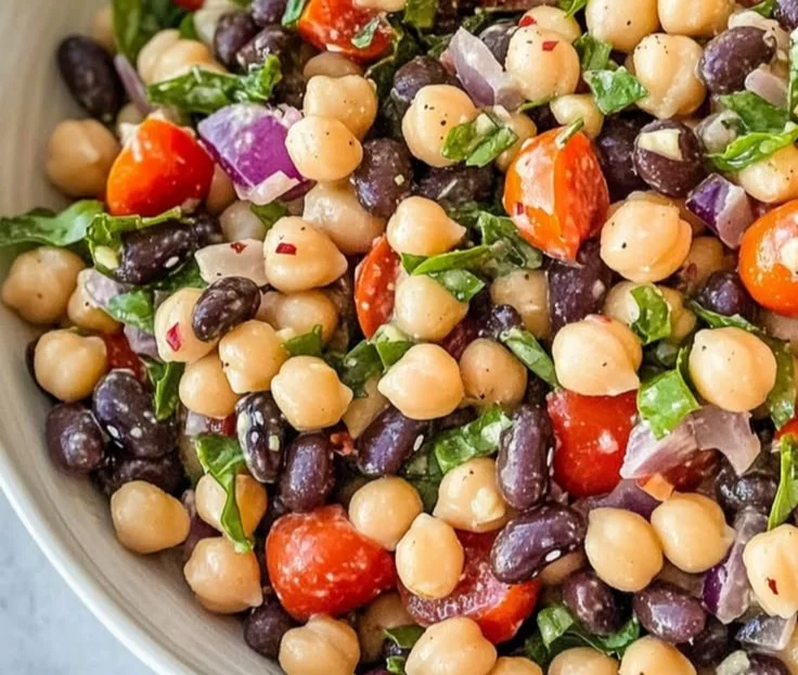 Lemon Basil Three Bean Salad Delivers Fresh Flavor