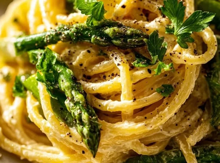 Lemon Ricotta Pasta with Asparagus: Creamy, Fresh, Easy