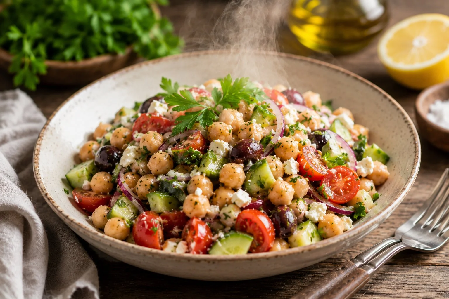Mediterranean Chickpea Salad: Expert Tips for Fresh Flavor