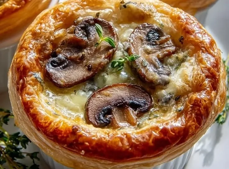 Mini Mushroom Gruyere Pot Pies: Expert Tiny Treats