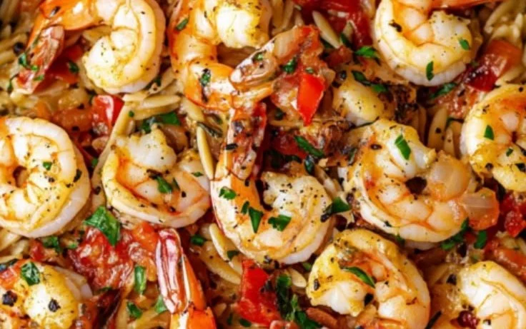 One Pot Marry Me Shrimp and Orzo