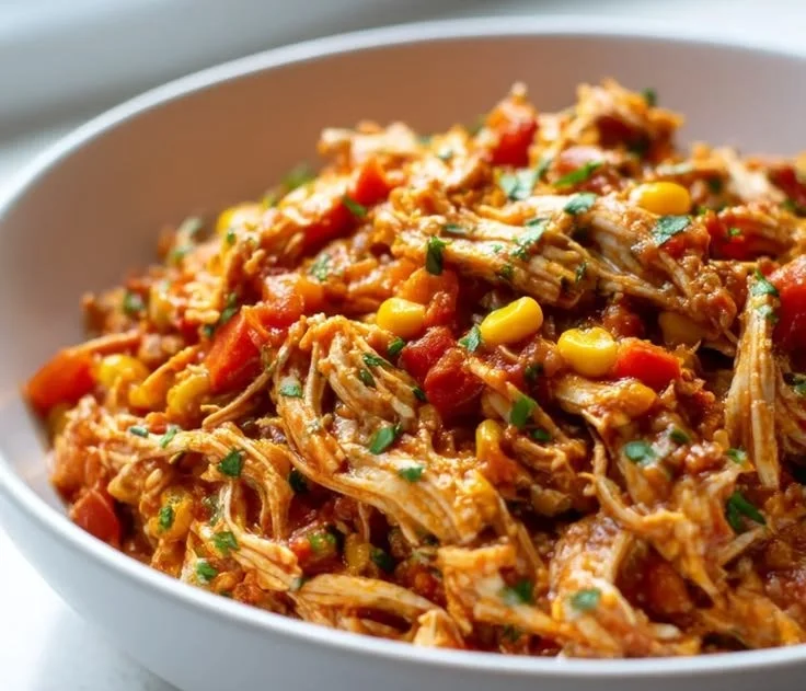 Slow Cooker Chicken Tacos