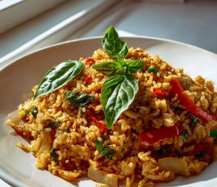 Spicy Thai Drunken Noodle Fried Rice: Master Stir-Fry