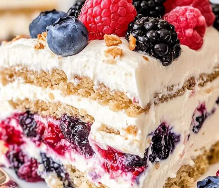 Triple Berry Icebox Cake: A No-Bake Dessert You Must Try
