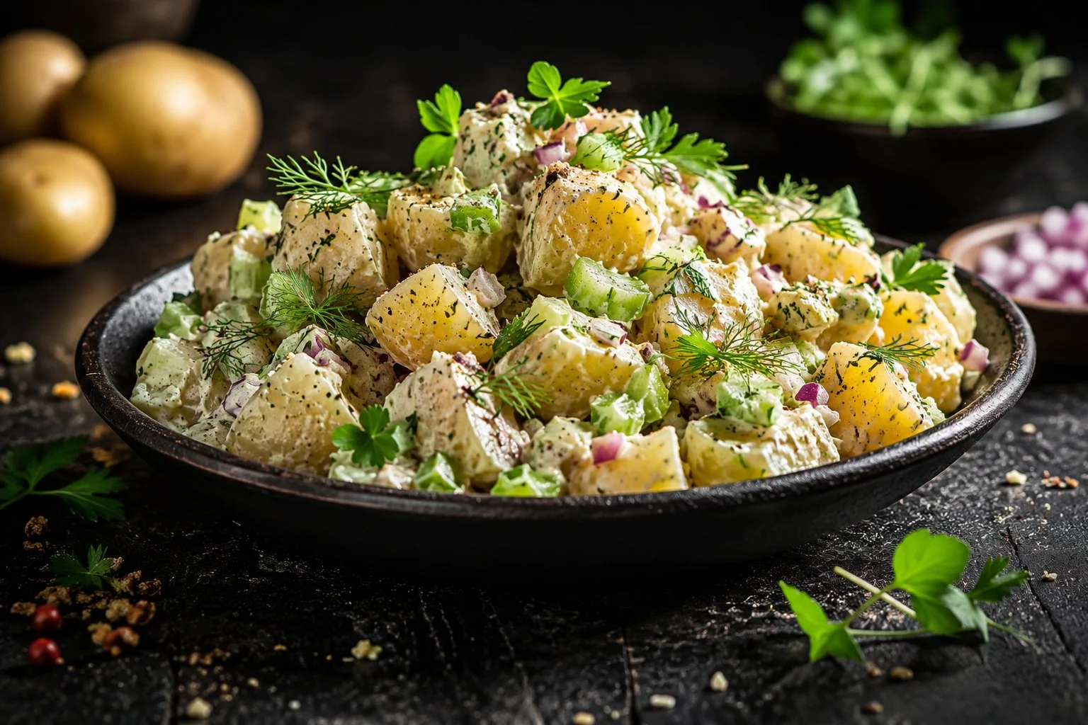 Vegan Potato Salad: Achieve Creamy Perfection Today
