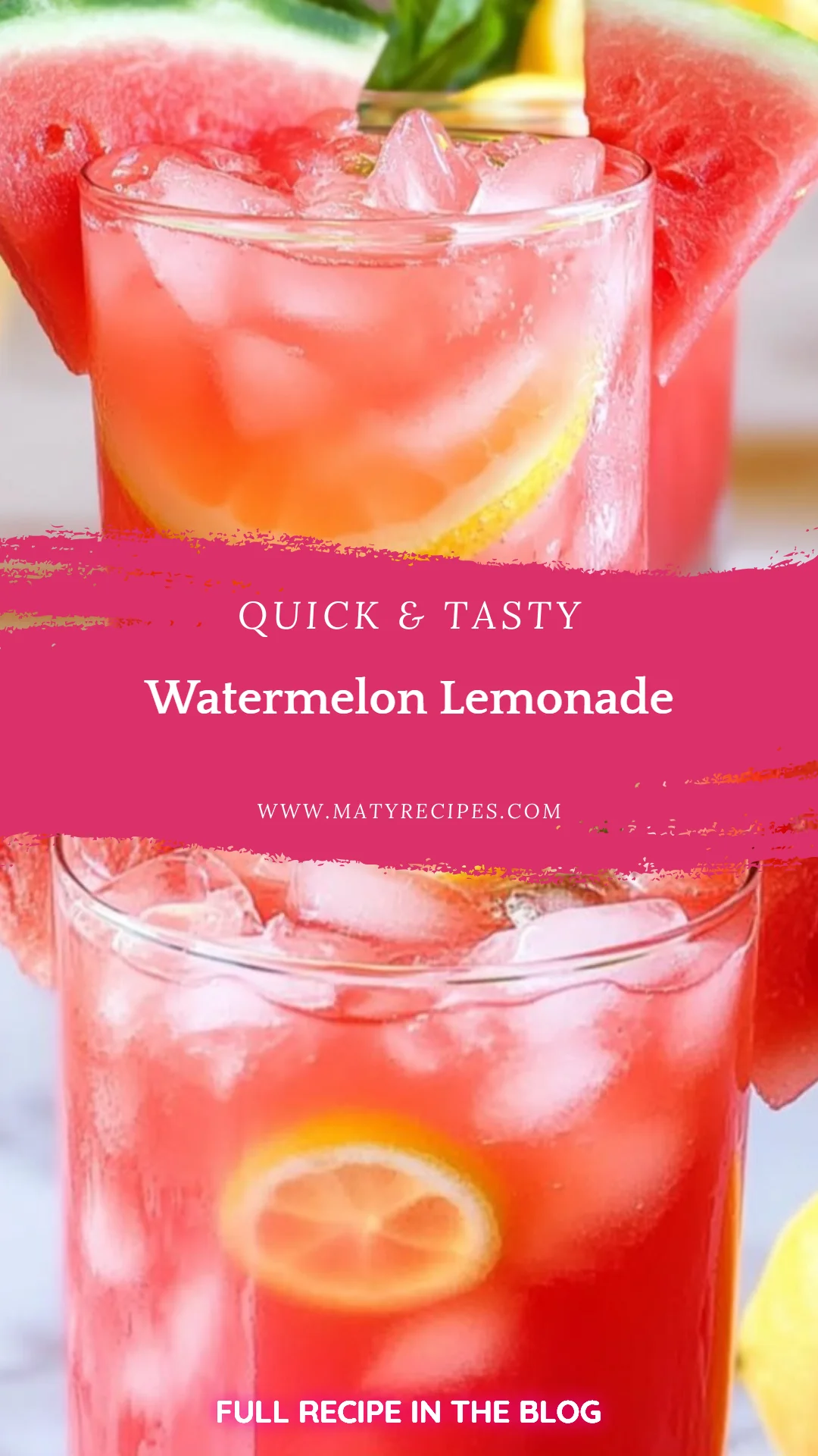 Watermelon Lemonade