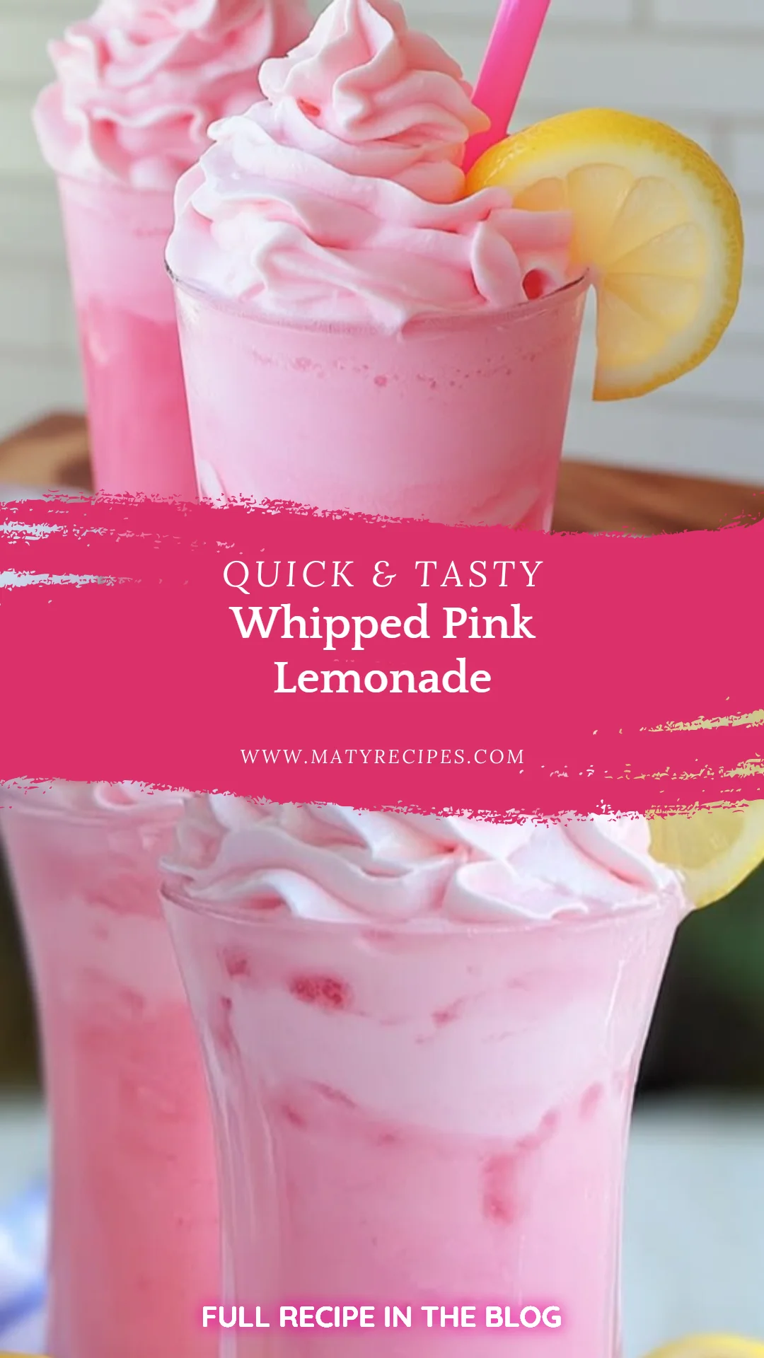 Whipped Pink Lemonade