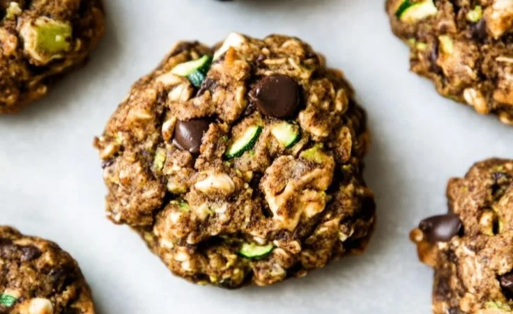 Zucchini Bread Breakfast Cookies