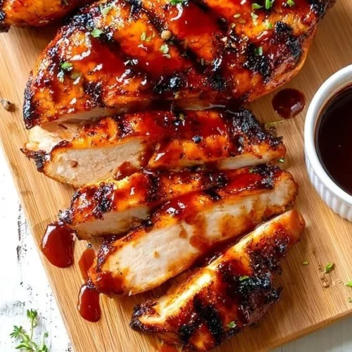 Delicious grilled BBQ chicken cooked in 30 minutes