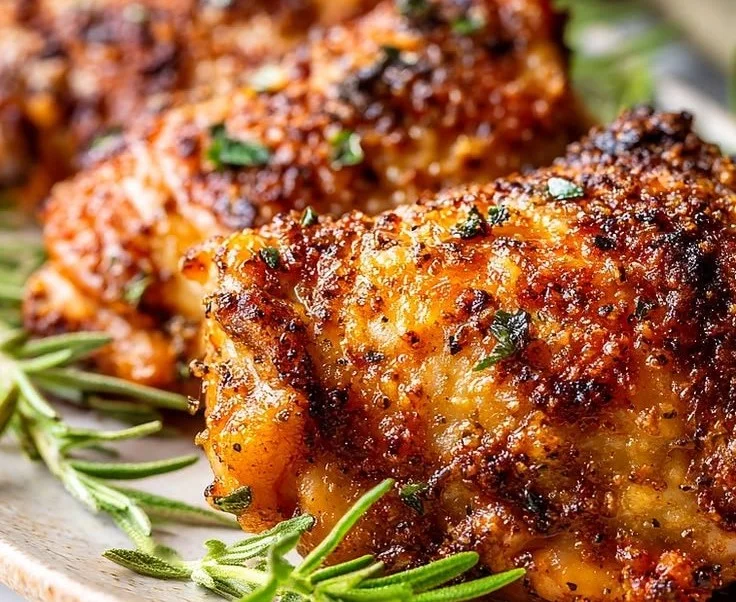 Air Fryer Garlic Parmesan Chicken