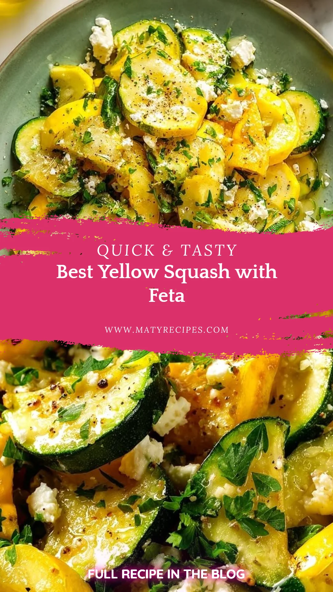 Best Yellow Squash with Feta