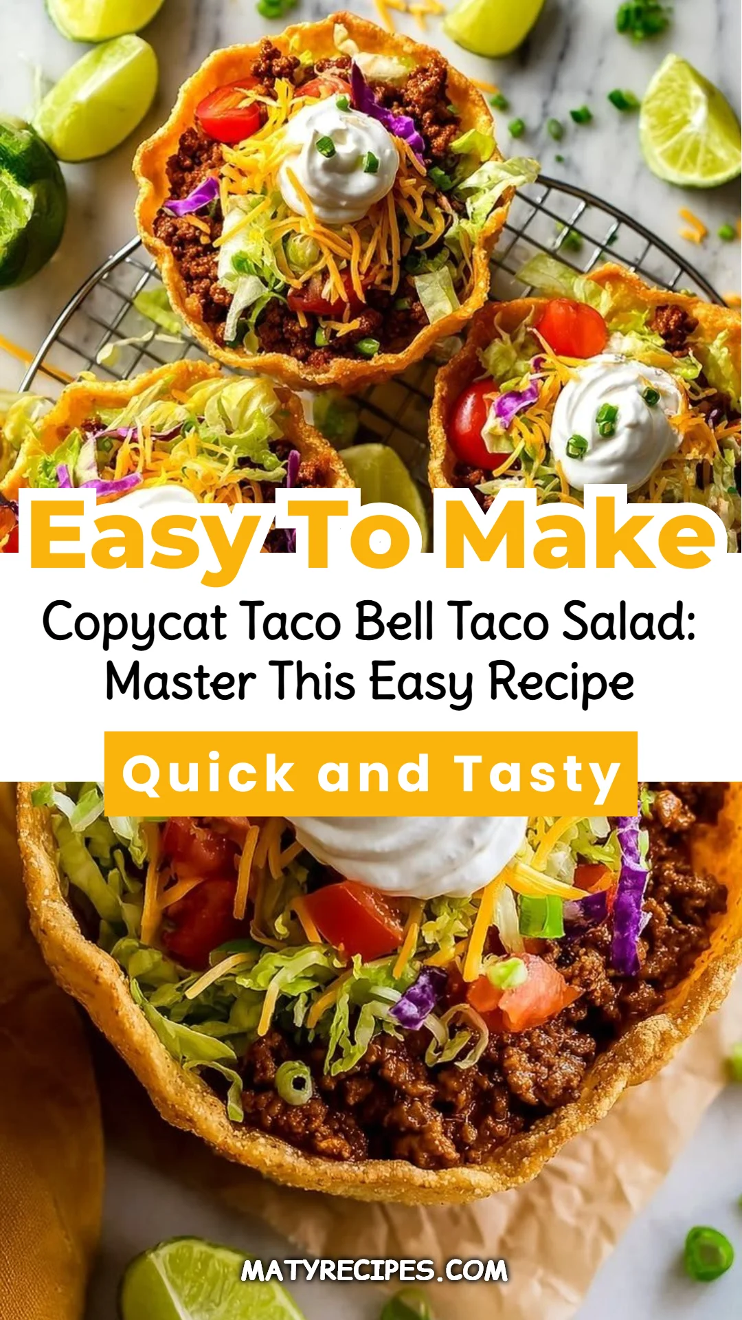 Copycat Taco Bell Taco Salad: Master This Easy Recipe
