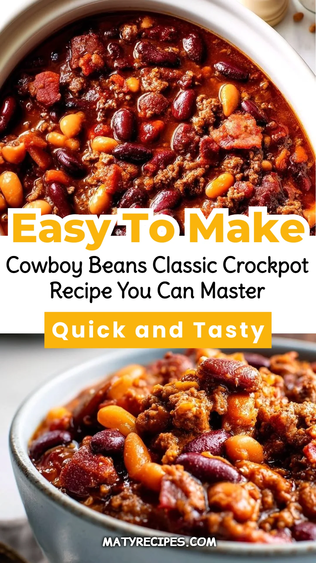 Cowboy Beans Classic Crockpot Recipe You Can Master