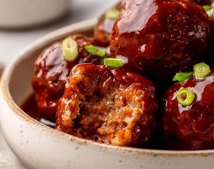 Perfect Crockpot BBQ Meatballs