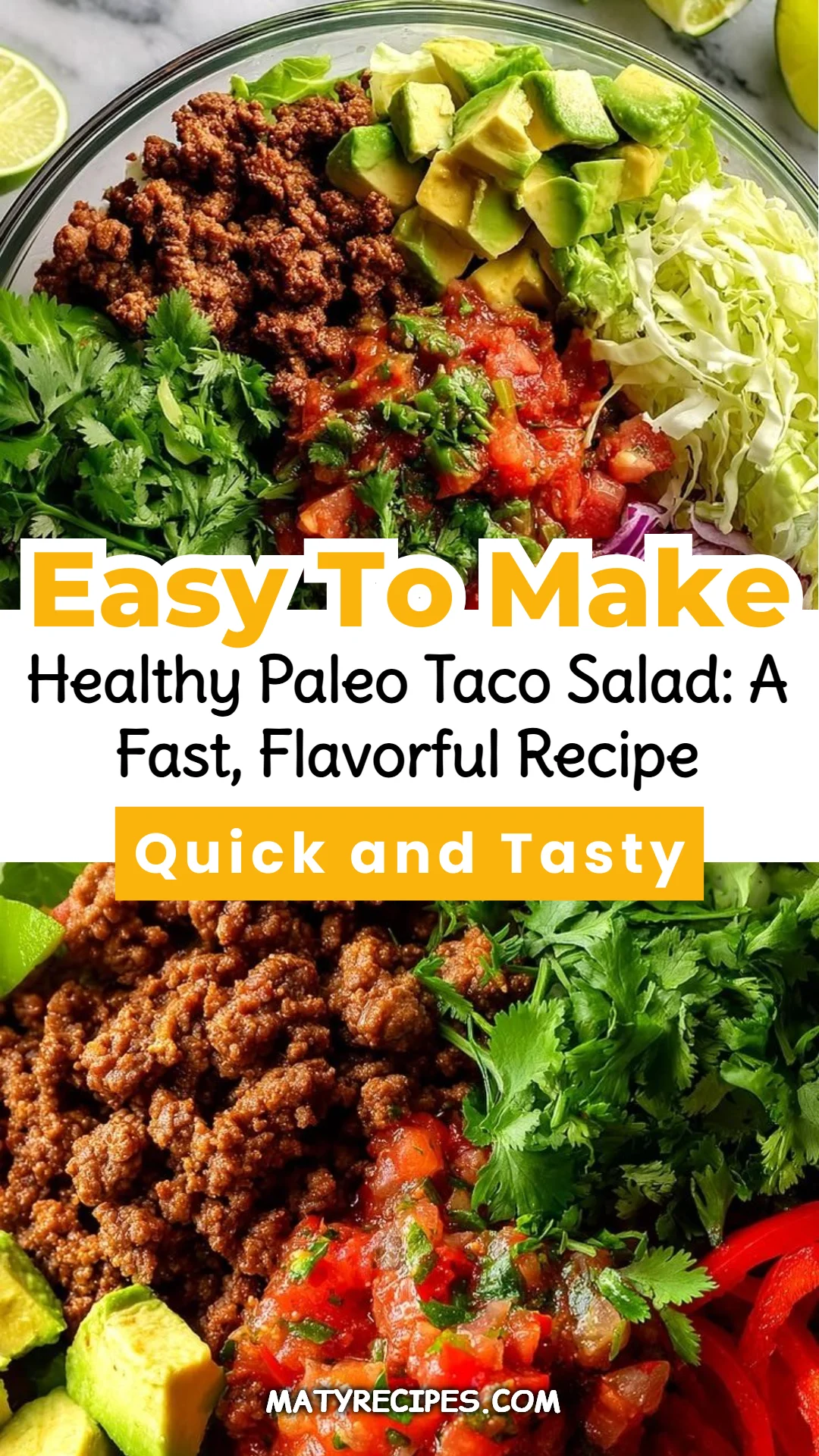 Healthy Paleo Taco Salad: A Fast, Flavorful Recipe