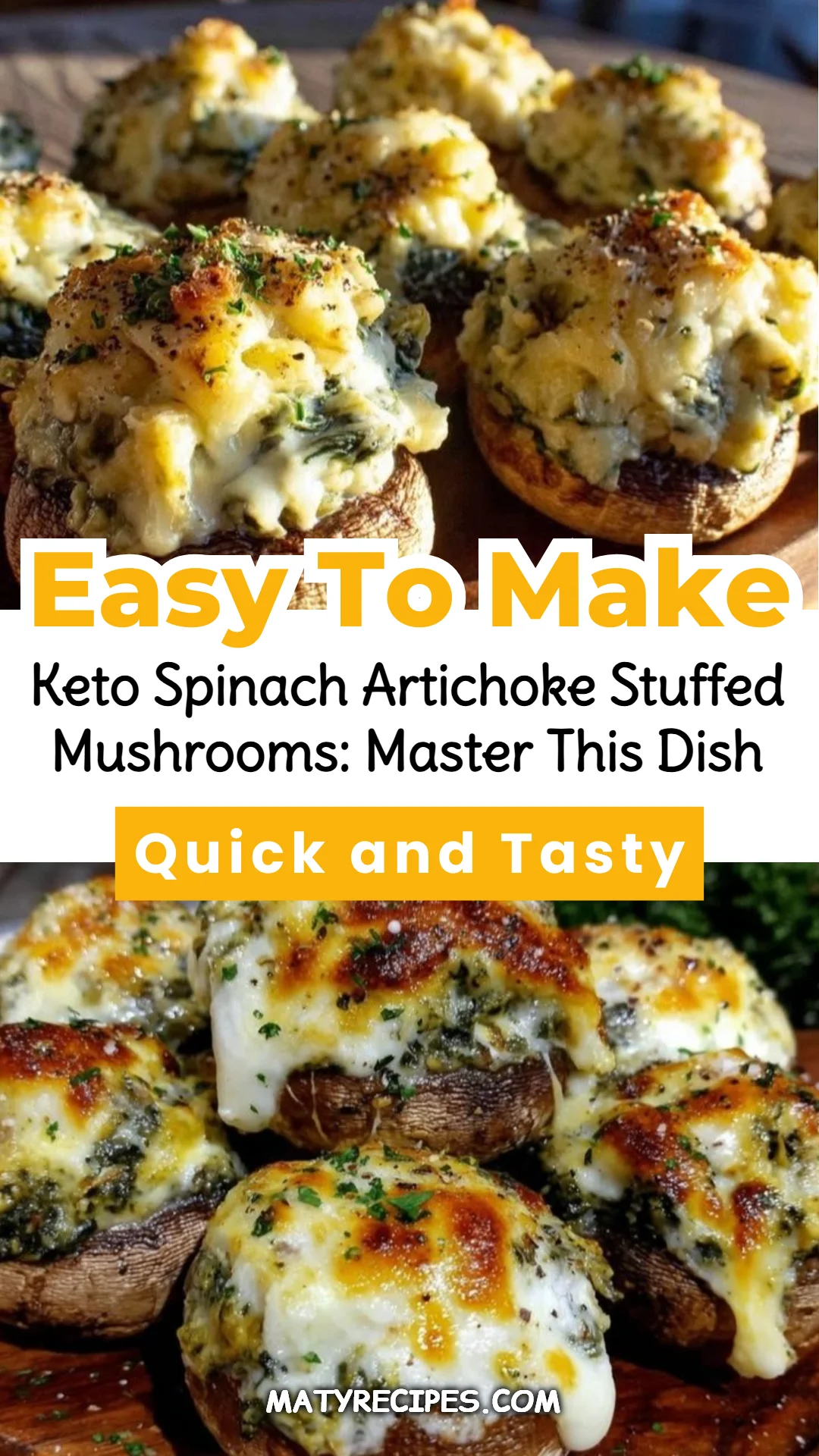 Keto Spinach Artichoke Stuffed Mushrooms: Master This Dish