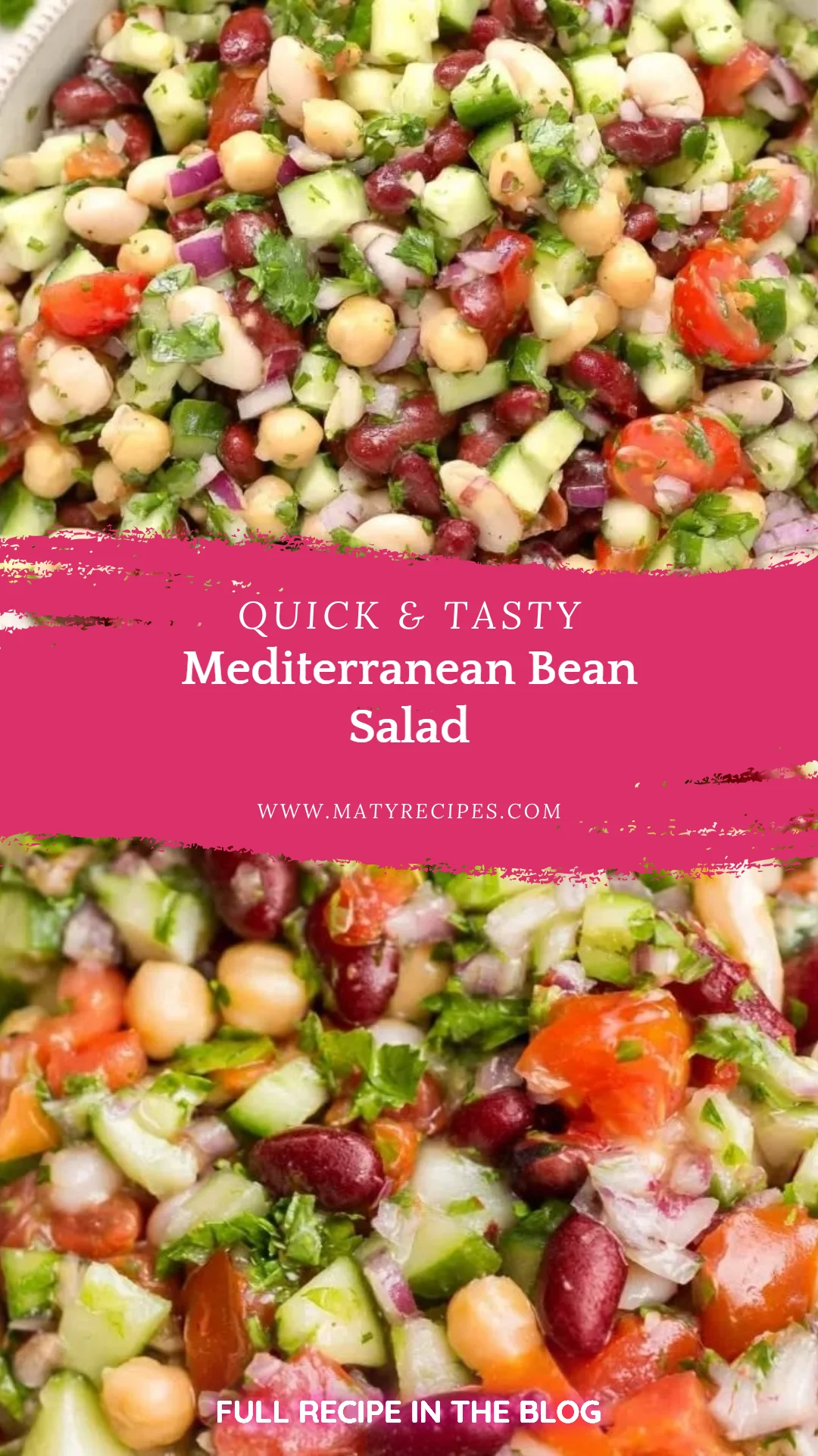 Mediterranean Bean Salad