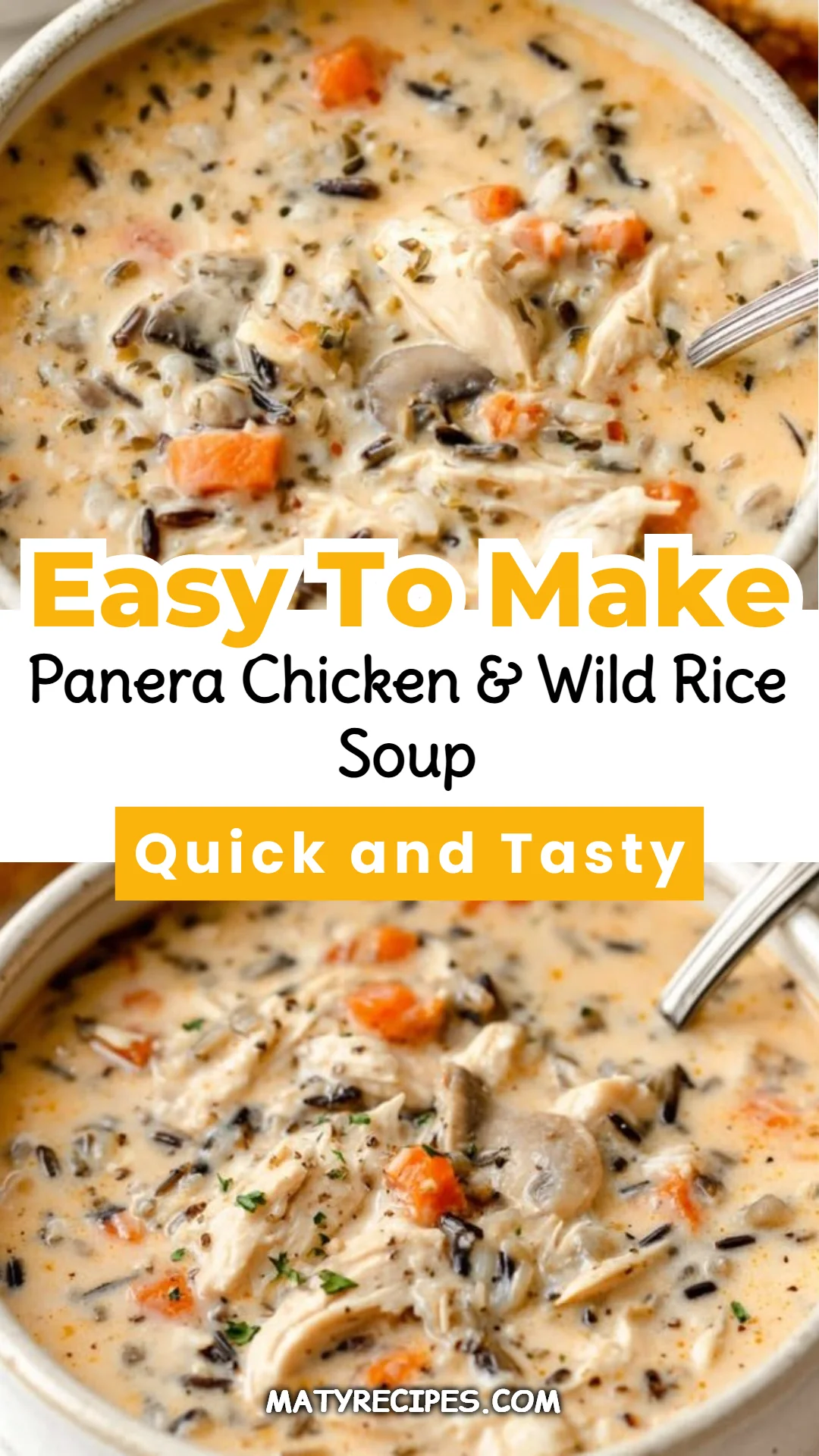 Panera Chicken & Wild Rice Soup