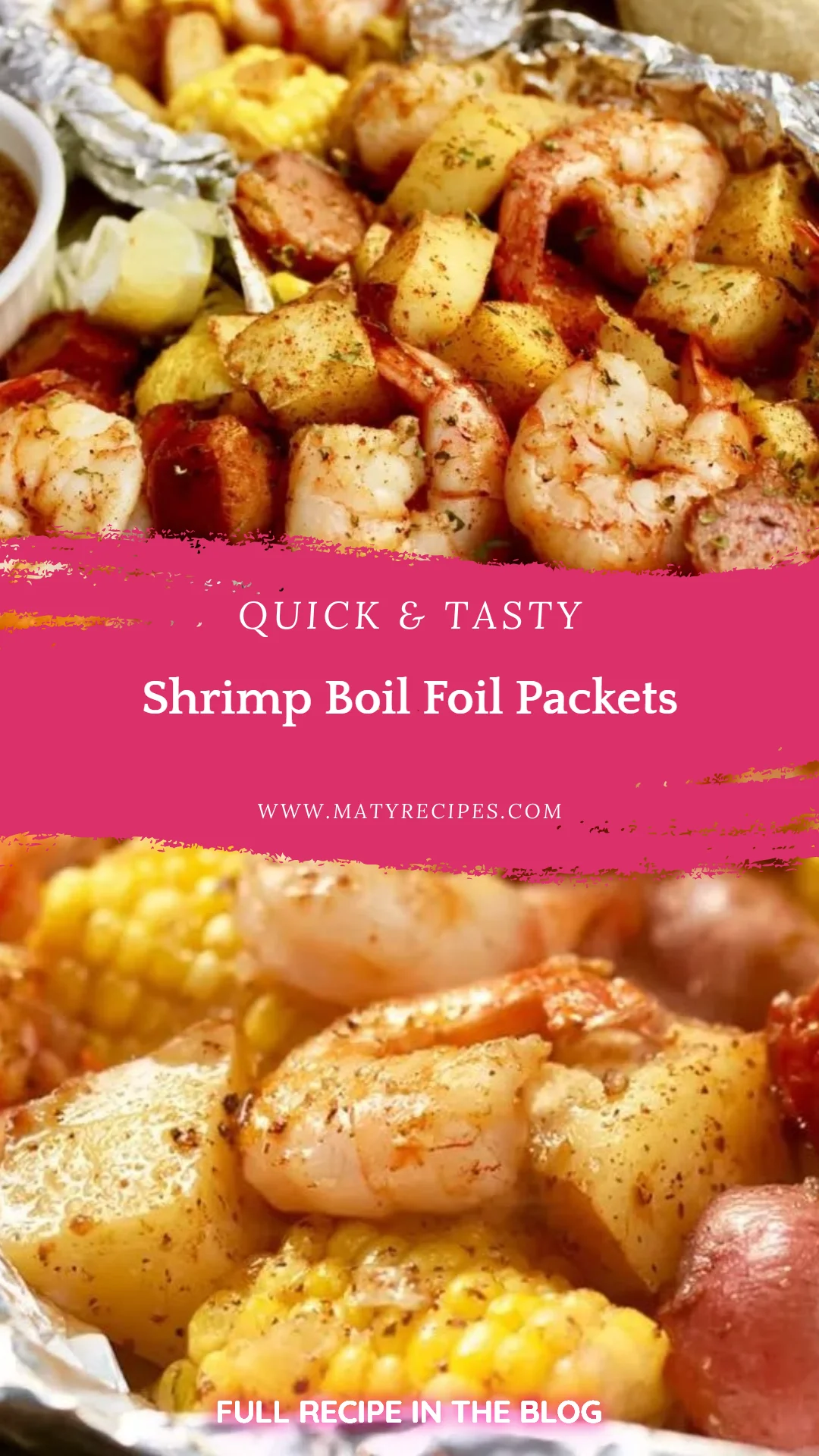 Shrimp Boil Foil Packets