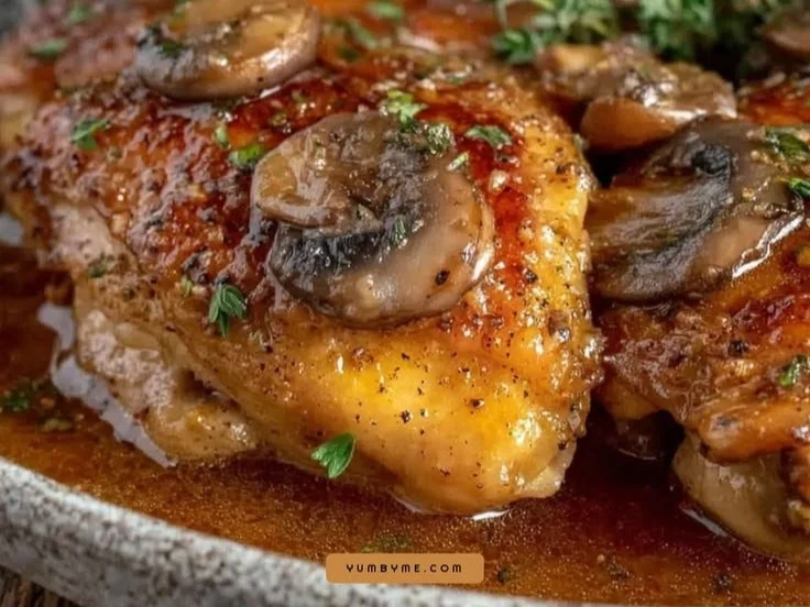 Slow Cooker Creamy Chicken Marsala