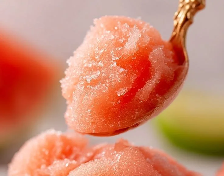 Sweet Watermelon Margarita Sorbet