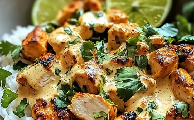 Coconut Chicken Rice Bowl: A Tropical Twist in 20 Minutes
