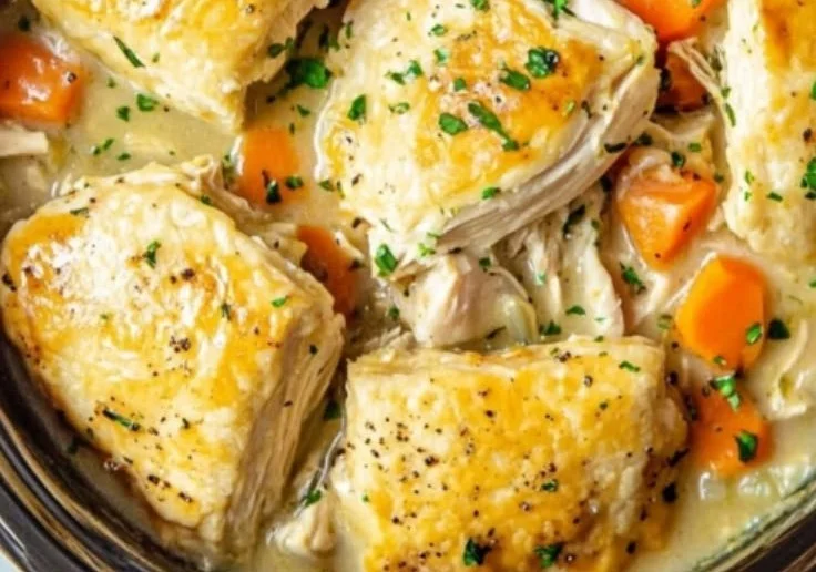 Crockpot Chicken Pot Pie