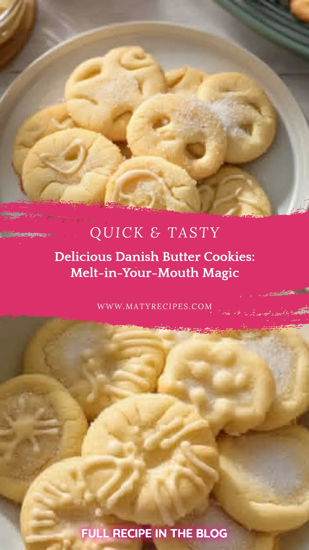 Delicious Danish Butter Cookies: Melt-in-Your-Mouth Magic