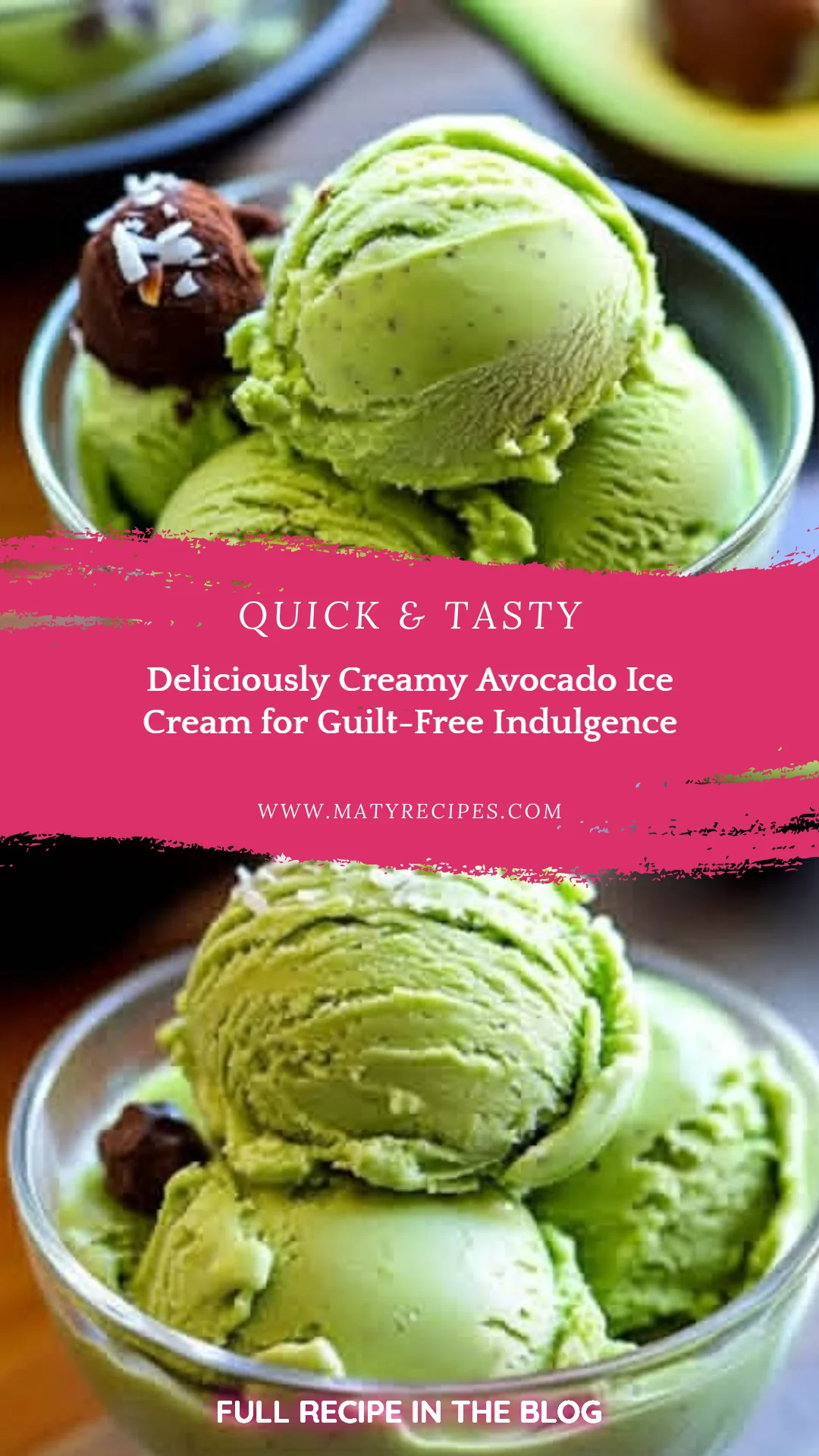 Deliciously Creamy Avocado Ice Cream for Guilt-Free Indulgence