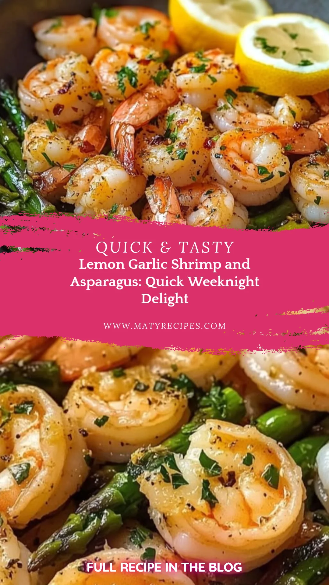 Lemon Garlic Shrimp and Asparagus: Quick Weeknight Delight