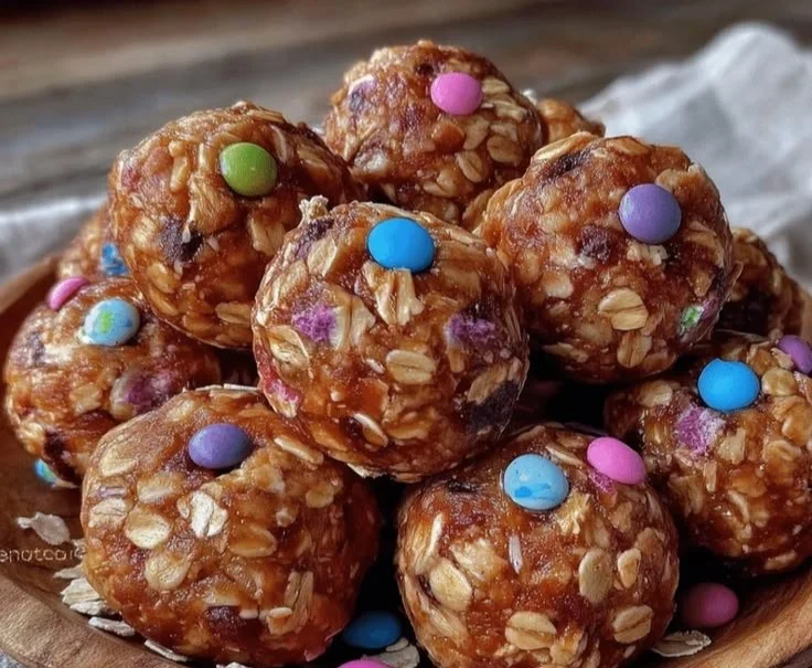 No-Bake Monster Cookie Energy Balls