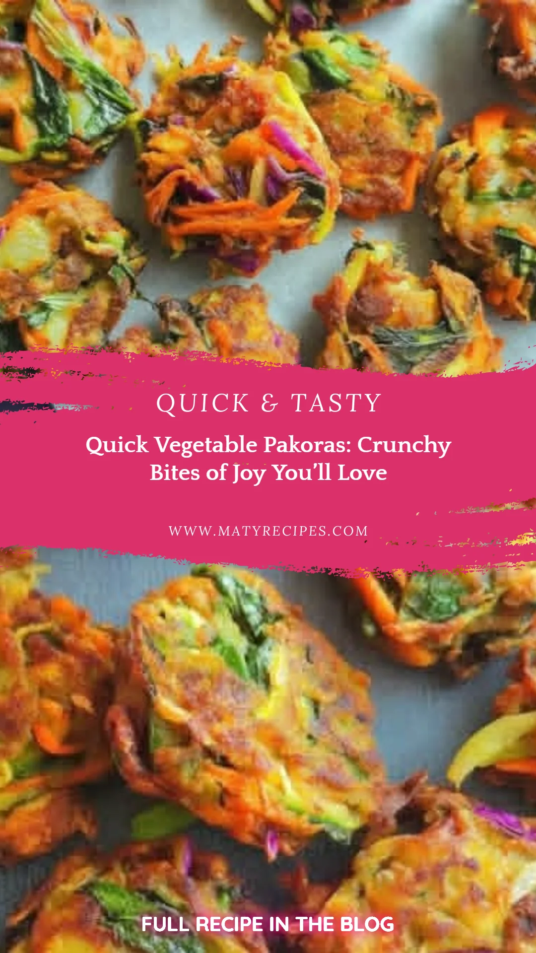 Quick Vegetable Pakoras: Crunchy Bites of Joy You’ll Love