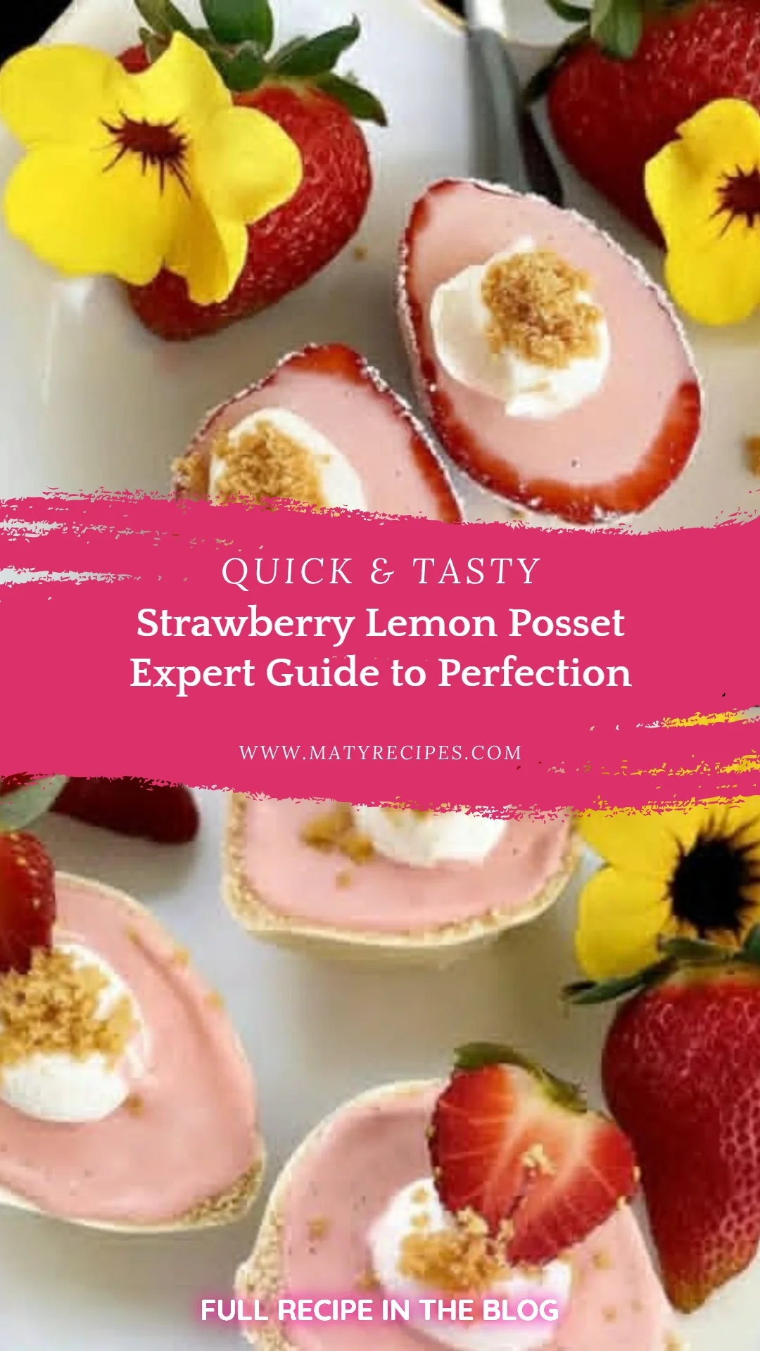 Strawberry Lemon Posset Expert Guide to Perfection