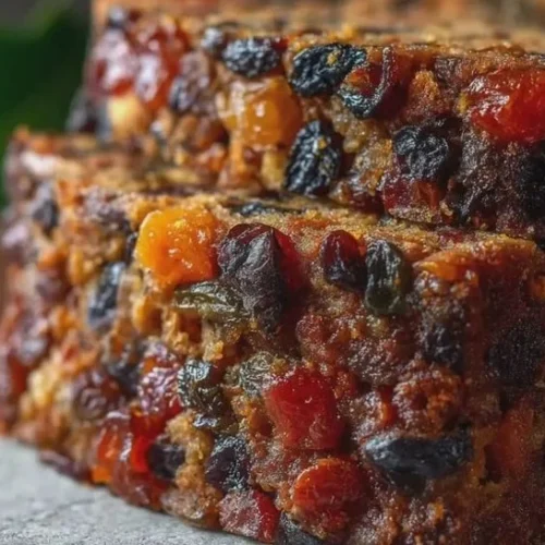 Homemade boiled fruit cake, a moist and flavorful dessert for all occasions.