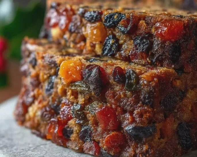 Homemade boiled fruit cake, a moist and flavorful dessert for all occasions.